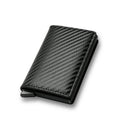 Rfid Carbon Fiber Men'S Wallet Card Bag Men'S Wallet Short Foreign Trade Multi Functional Wallet Wallet Wallet Men'S Wallet